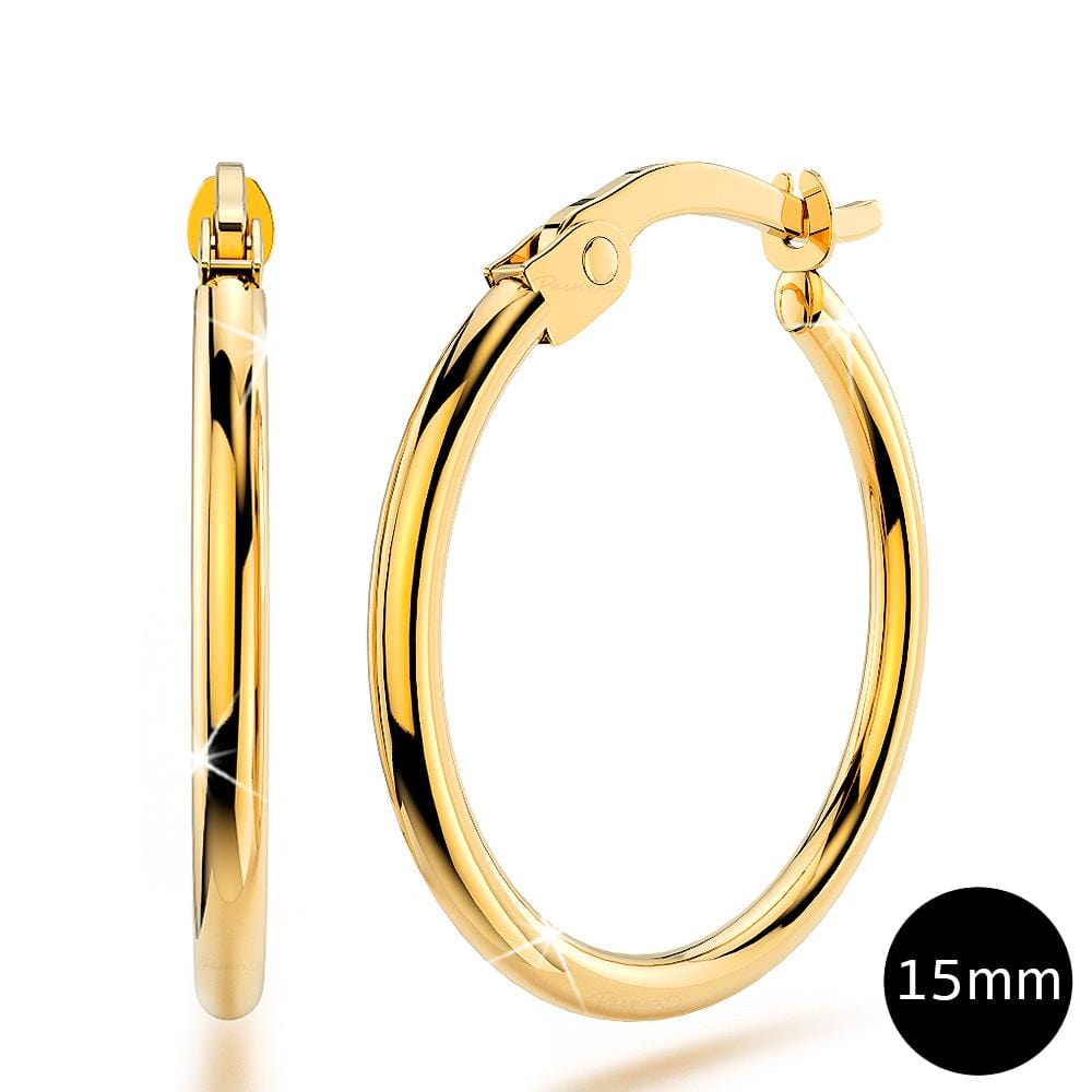 stainless steel silver hoop earrings Black Friday 2025 Sale